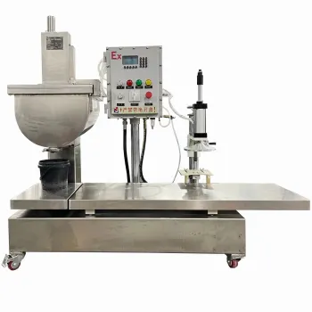 Pneumatic Capper for Low Viscosity Paint Filling - 100ml to 25L Cans and Tins