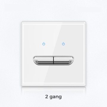 YUNDUO White UK British Standard Wall Slim Switch and Socket
