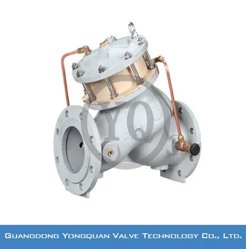 YQ20004-1.6/2.5/4.0 MPa Piston Slow Closing Check Valve Manufactured in China, DN 40-1200mm