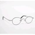 Small Oval Retro Style Classic Black Glasses Frames