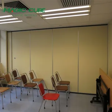Folding MDF Material acoustic sliding partition wall