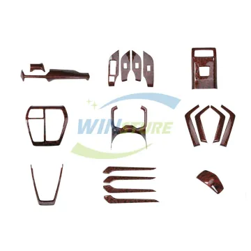High-Quality Dashboard Cover for Toyota RAV4 (19pcs/set): Walnut Finish, Dashboard Panel Protector, and Front Inserts - RAV-F011