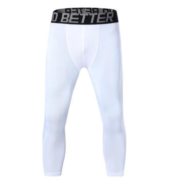 Quick Dry Elastic Compression Jogger Pants - Breathable Gym Wear for Men