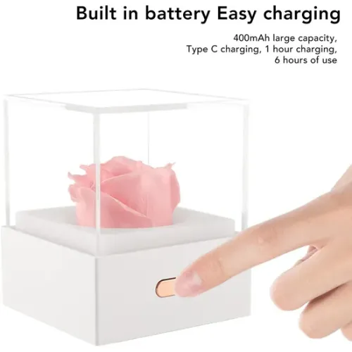 Причудливый USB -цветочный ночной свет для комнат для девочек