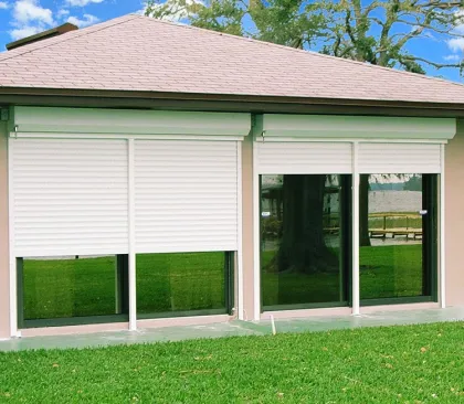 GARRAF intelligent fire security rolling aluminium roller shutter
