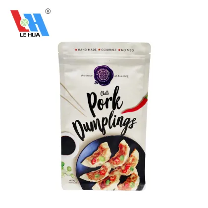 Custom Flat Bottom Foil Pouches for Delicatessen