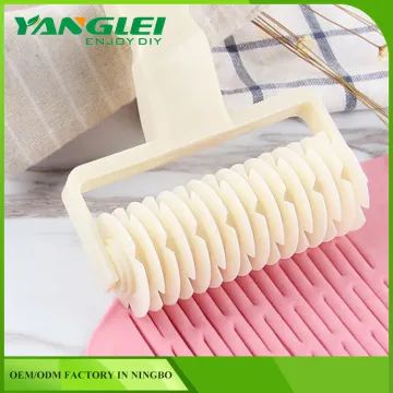 baking pizza dough roller machine pastry lattice roller cutter