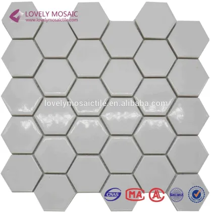 Hexagonal Mosaic Tiles Porcelain Mosaic Tiles Ceramic Mosaic Tiles