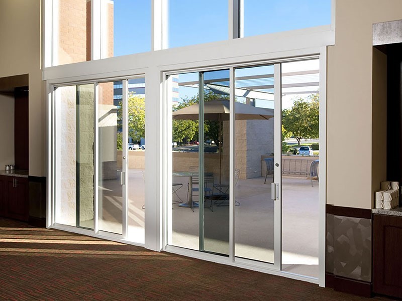 commercial aluminium sliding doors