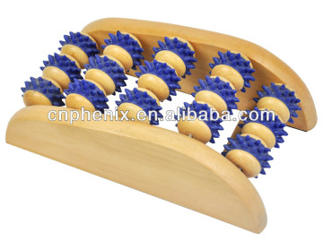 15 Balls Wooden foot massager roller