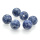 Sodalite 18MM Round Beads Drilled Large Hole 5MM for Making Jewelry