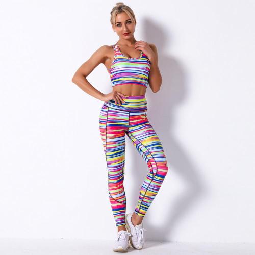 Digital Sublimation Printed Yoga pant Set