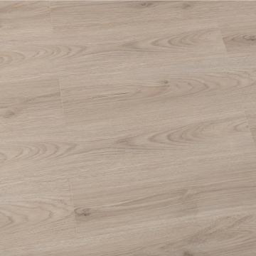 Smooth beige pressed bevel oak laminate flooring