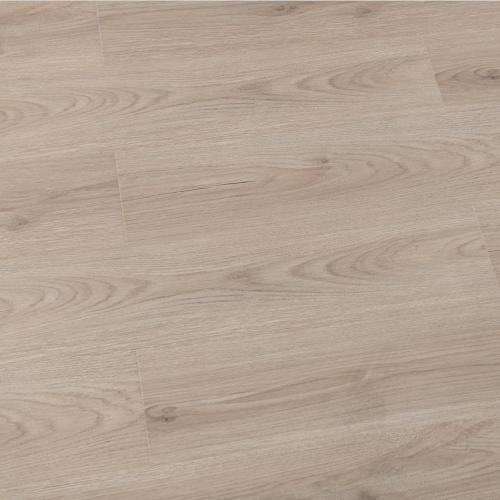 Smooth beige pressed bevel oak laminate flooring