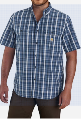 Pure cotton short-sleeved shirt for summer