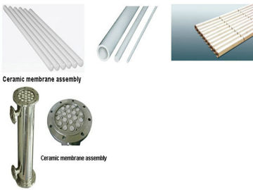 Al2o3 Zro Ceramic Membrane Filter For Water Purification