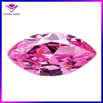 6*12mm Marquise Cut Jewelry Zirconia Pink Loose CZ Earring Gems