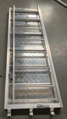 Alu-Ply Platform with Trapdoor and Ladder for Scaffolding