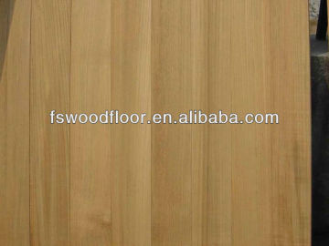 unfinished teak hardwood flooring