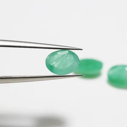 Calibrated Natural Emerald Gemstone Mix Shape Emerald