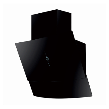 Big Power Matt Black Side Zuigbereik kap met zelfreiniging