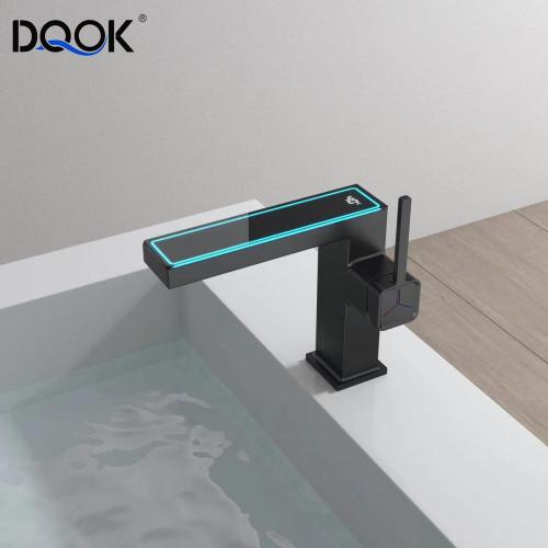 High quality bathroom with digital display basin faucet