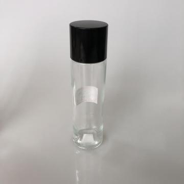 120ml clear round bottle with cap