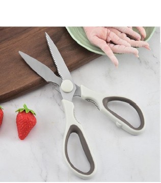 Stainless Steel Multi-Function Barbecue Scissors with Nut Cracker - New Arrival