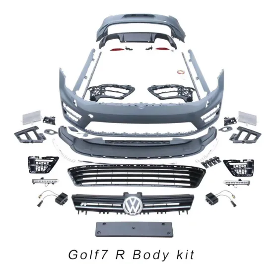 Customizable GOLF 7 R Body Kits: Enhance Your Car's Style and Performance