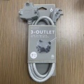 American 3 Core Comma Plug Purner Cords