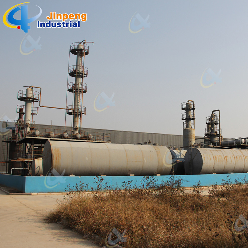 Continuous Waste Rubber Oil Refining Equipment to Diesel