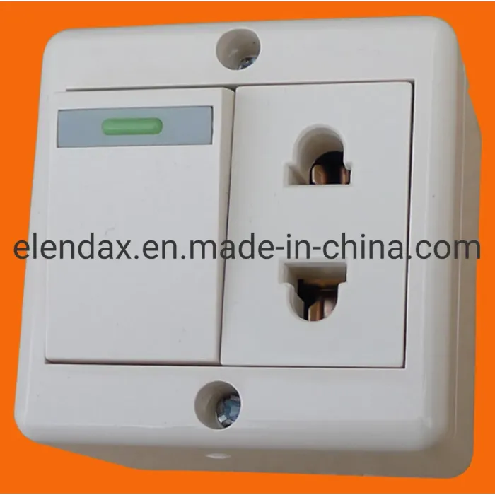 Soket Daya yang Dipasang di Permukaan Standar Eropa S2010