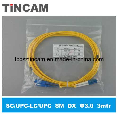 Sc/Upc to Sc/Upc & LC/Upc & FC/Upc Fiber Optic Patch Cord