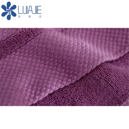 Niaona Luxury Home Combed Cotton Bath Towel Sets