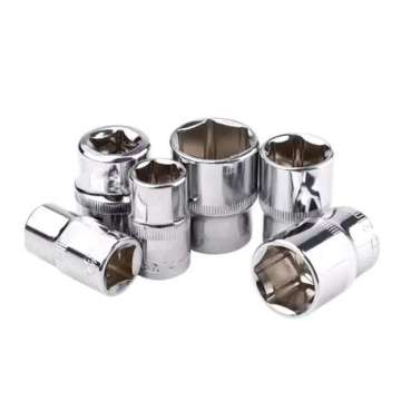 Chrome Mechanics Tool Set with Shallow Socket