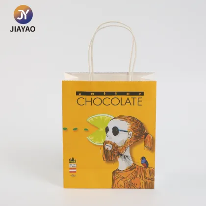 Elegant Print Paper Bags for Retail Gifts