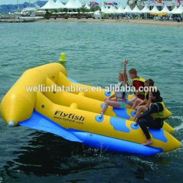 inflatable flying fish towable / banana boat fly fish / inflatable flying fish tube towable