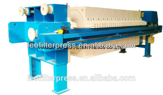 Leo Automatic Filter Press for Different Kind of Wastewater Dewatering
