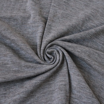 Non-Itchy Wool Rib Fabric for Custom Sweater