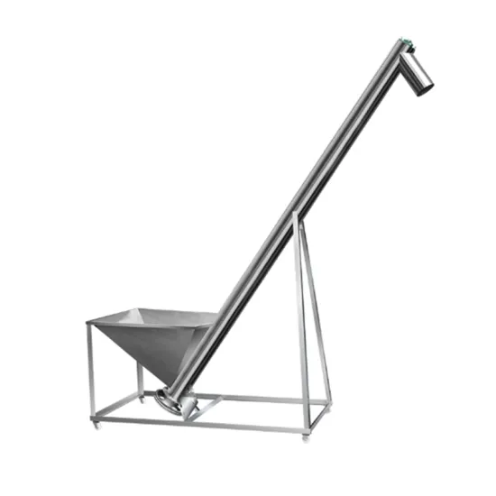 304 Stainless Steel Screw Conveyor for Vertical Applications