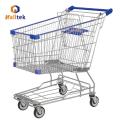 Supermarket customizable plastic part Asian shopping Trolley