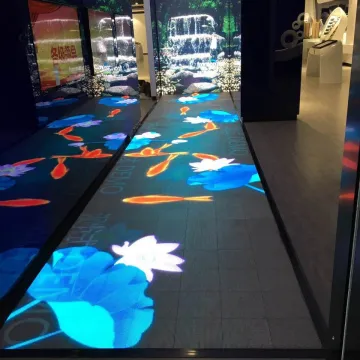 High Resolution P6.25 Interactive LED Display Video Dance Floor