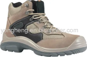 Suede Leather Caterpillar Safety Boots 