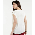 Summer ladies sleeveless tops elegant women shirts