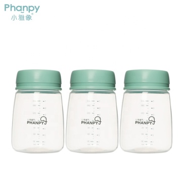 PP 200ml Breastmilk Storage Bottles-Three In One Box