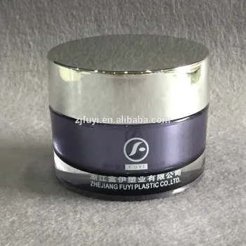 Professional plastic jar clear cosmetic jar for face cream packaging