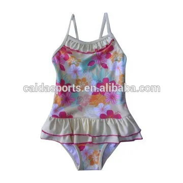Awesome cute baby girl swimwear one piece