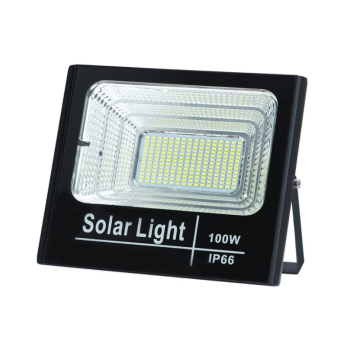 Solar flood light for wall lighting