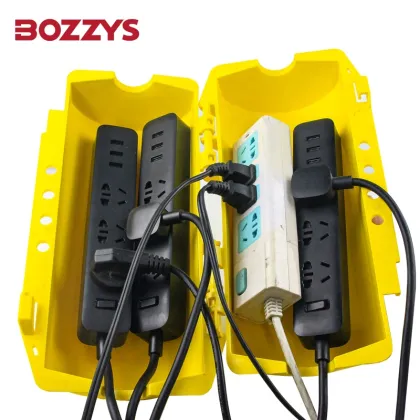 Customizable Loto Plastic Electrical Hubbell Plug Lockout Device for Industrial Applications