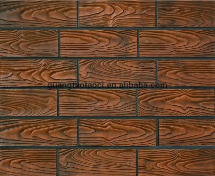 Outdoor Grain Decorative Wall Bricks &amp; Faux Wood Wall Panel